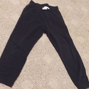 Black sweat pants